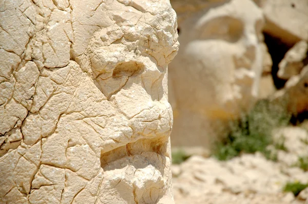 Monumentális Isten fejek a mount nemrut, Törökország — Stock Fotó