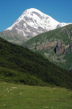 Mount Kazbek, Georgia clipart