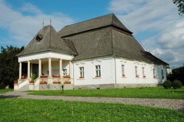 Mikes-Szentkereszty manor-house. Covasna county, Transylvania, Romania clipart