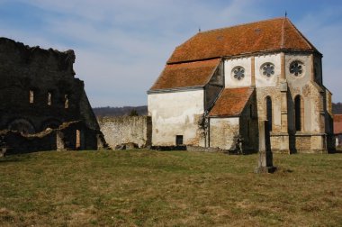 eski manastır kilisesi carta, Transilvanya, Romanya