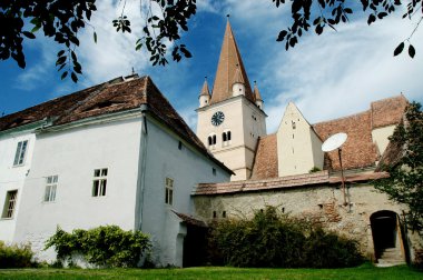 Romanya müstahkem cisnadie Kilisesi