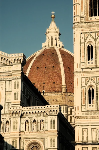 The dome of Florence, architectural details. Italy — Stock Photo, Image