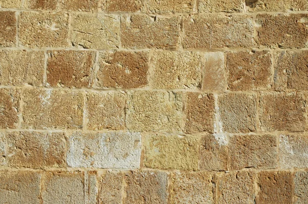 Gammal vägg med tegel och stenar. Pisa, Italien — Stockfoto
