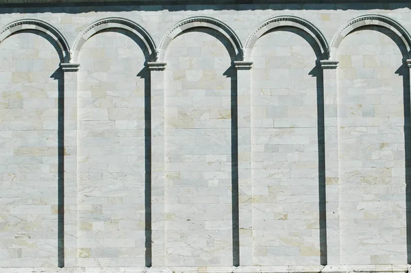 Muro di pietra di marmo per sfondo — Foto Stock