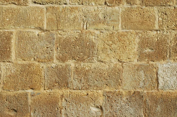 Stará kamenná zeď. Pisa, Itálie — Stock fotografie