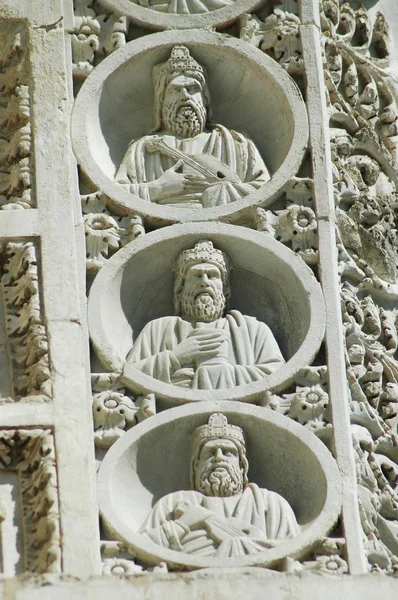 Details von Miracoli quadratischen Denkmälern. pisa, italien — Stockfoto