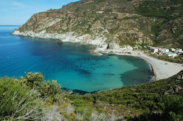 Nádherná pláž na Korsice — Stock fotografie