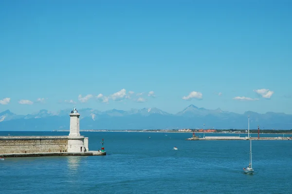 Puerto de Livorno, Italia — Foto de Stock