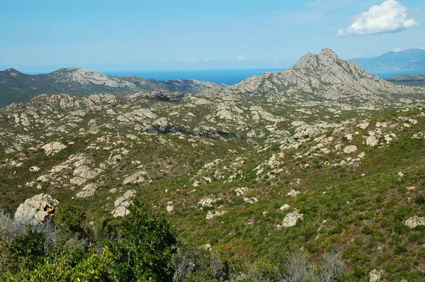 Öken av Agriatesen, Korsika — Stockfoto