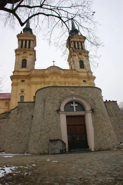 Католическая церковь Радны (Мариарадны) и место паломничества . — стоковое фото