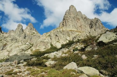 İç kısımda Korsika - muhteşem restonica Vadisi (corsica, Fransa)