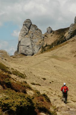 Romanya ciucas dağlarda trekking