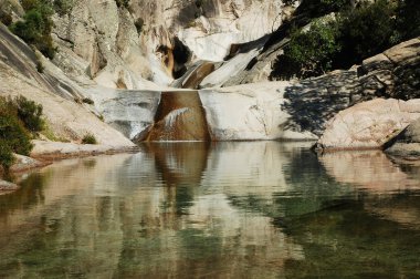 purcaraccia Kanyonu, corsica, Fransa