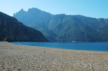 Plage de bussaglia, corsica, Fransa