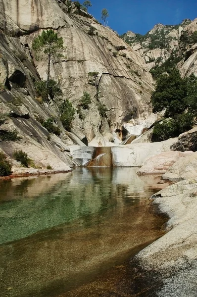 Purcaraccia canyon, Córcega, Francia — Foto de Stock