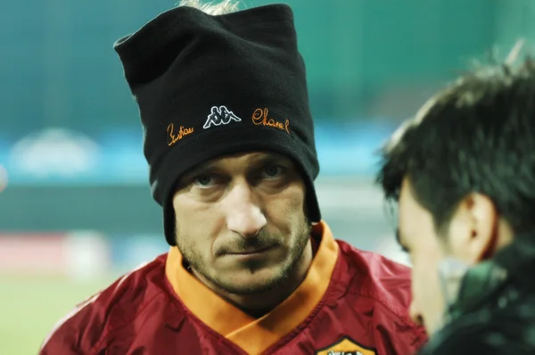 Francesco totti od jako roma w piłce nożnej — Zdjęcie stockowe
