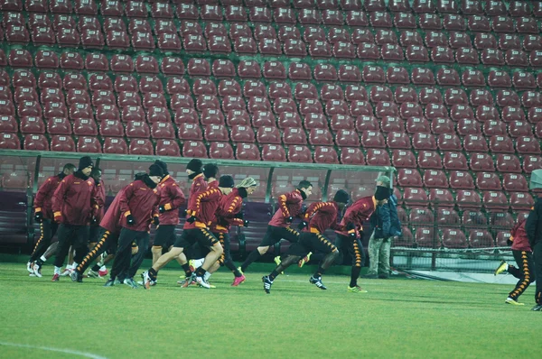 AS Roma football team — Stock Photo, Image