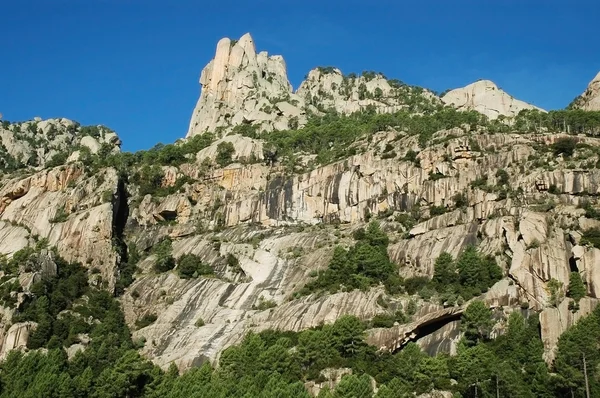 Purcaraccia canyon, corsica, Frankrijk — Stockfoto
