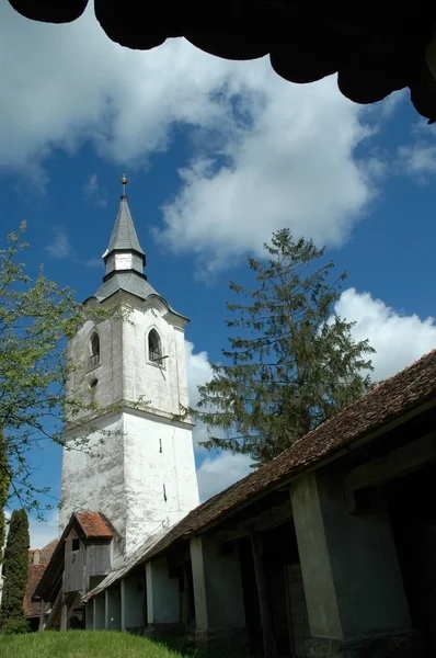 Chiesa cattolica in Transilvania, Romania — Foto Stock