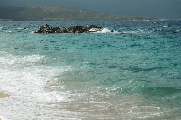 地中海的海浪 — 图库照片