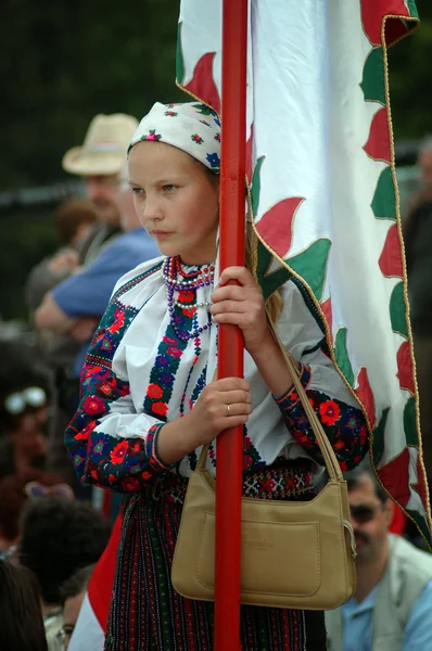 Hungarian pilgrims — Stock Photo, Image