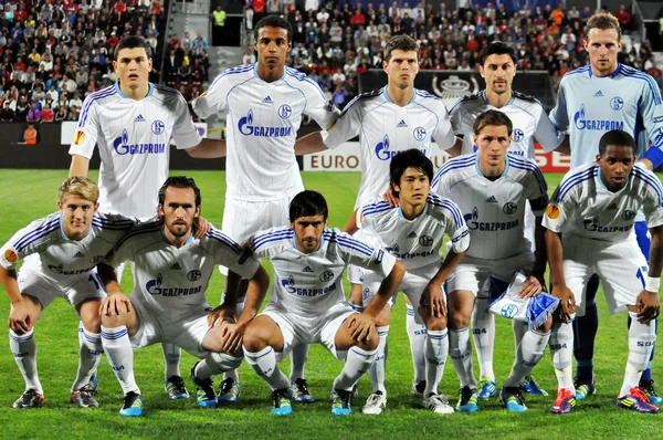 The team of Schalke 04 — Stock Photo, Image