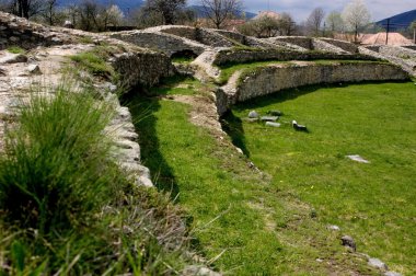 Sarmisegetuza Ulpia Traiana Regia Fortress, Romania clipart