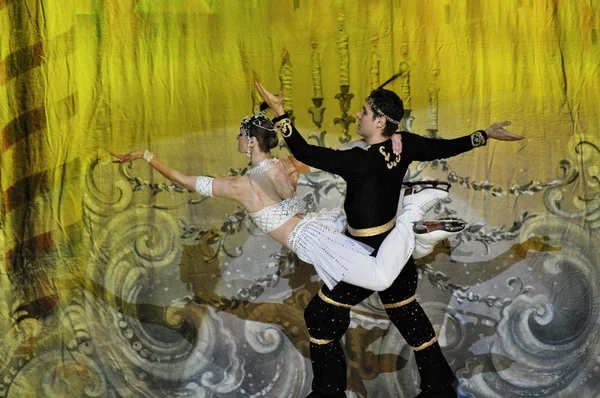The russian Sankt Petersburg State Ballet on Ice — Stock Photo, Image