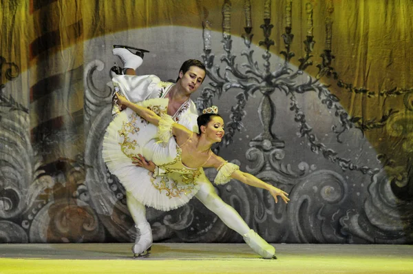 O Balé Estatal de Sankt Petersburg russo em Gelo — Fotografia de Stock