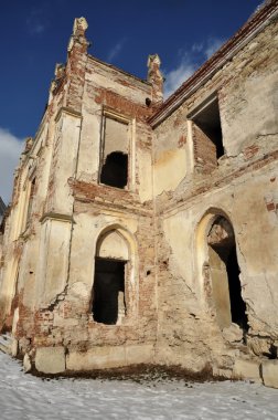 bontida, cluj napoca, Romanya banffy kale kalıntıları