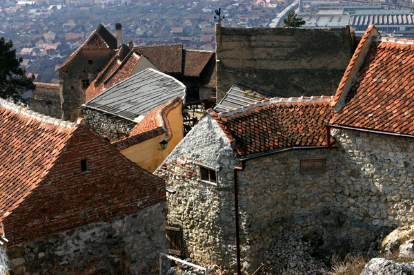 Rasnov citadel, Transsylvanië, Roemenië — Stockfoto