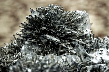 Stibnite, antimony clipart