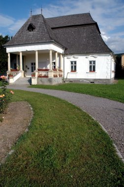 Manor-house in Transylvania, Romania clipart