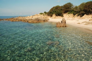 Cala d orzu plaj, Korsika