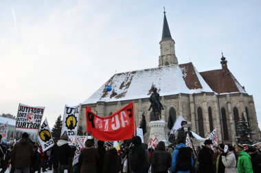 Acta karşı protesto