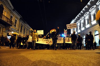 Acta karşı protesto