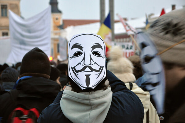 Protesting against ACTA