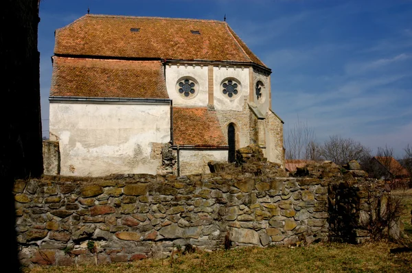 Igreja cisterciense velha em Carta, Transilvânia, Roménia — Fotografia de Stock