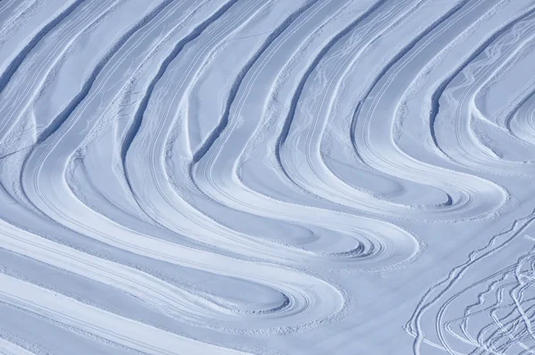 stock image Cross-country skiing slopes in the Alps, Austria