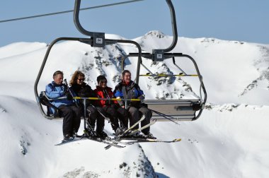 Zell Am See? CCA. Mart: Tanımlanamayan kayakçı ile gidiş bir