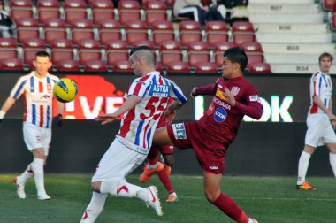 Futbolcular iş başında