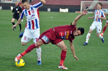 Futbolcular iş başında