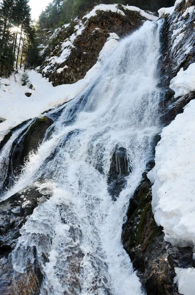 stock image Rachitele waterfall in Transylvania, Romania