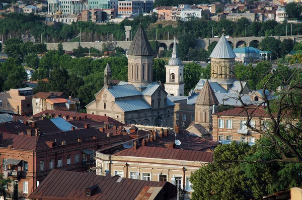 Kloster i tbilisi city, goergia — Stockfoto