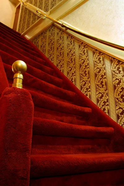 A Hotel lépcsők Stock Fotó