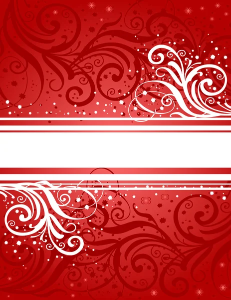 Absztrakt piros-fehér háttér — Stock Vector