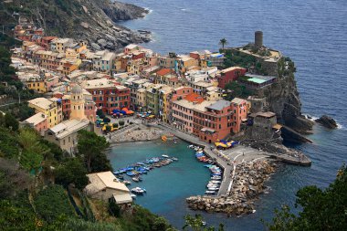 Vernazza havadan görünümü