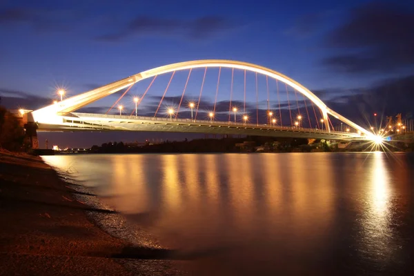 stock image La Barqueta Bridge