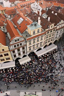 Prague Old Town Square clipart