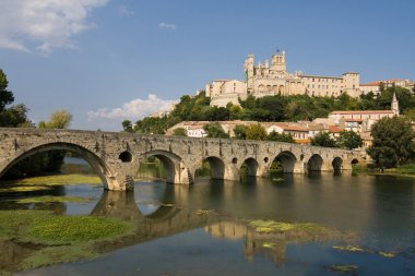 Beziers Old Bridge clipart